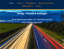 Tablet Screenshot of fertig-frenzel.de